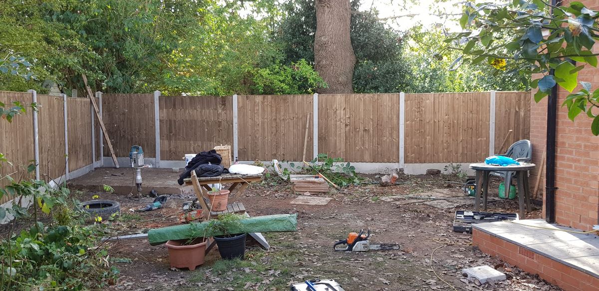 New closeboard garden fence and gate in Birmingham, photo 5