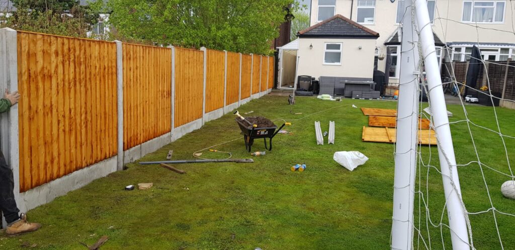 Garden Fencing Installers in Cookley
