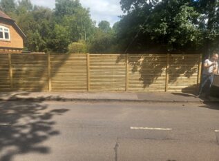 new Garden fencing redditch