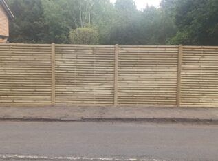 new Garden fencing redditch