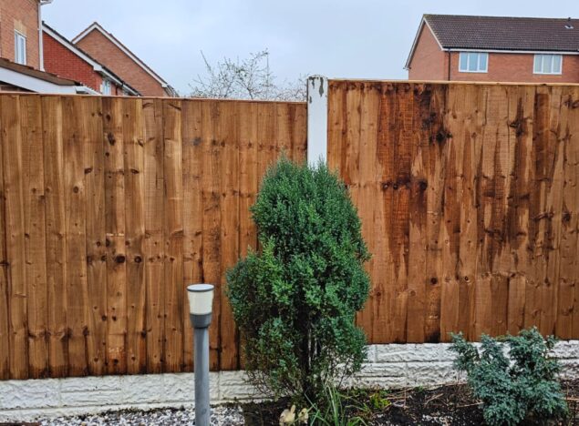 new garden fencing in stourbridge
