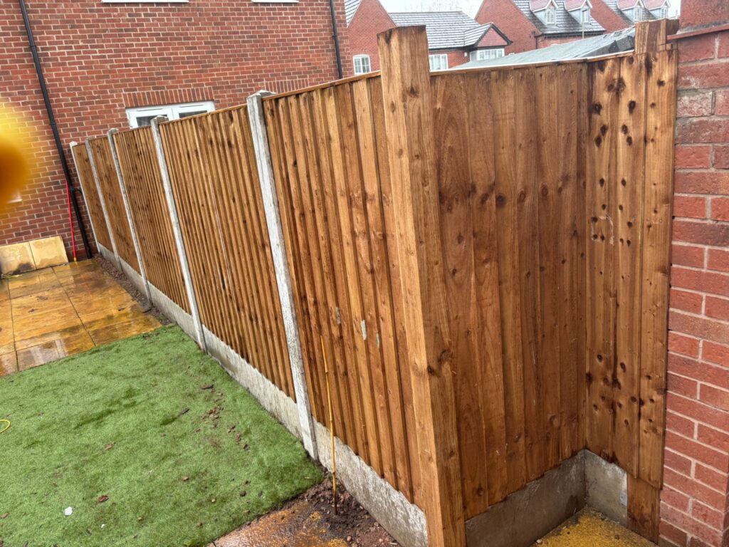 Garden Fencing in Cleobury Mortimer