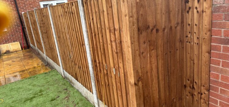 Garden Fencing in Cleobury Mortimer