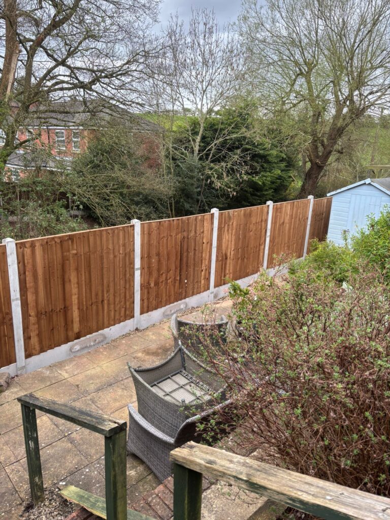 Garden Fencing in Cleobury Mortimer